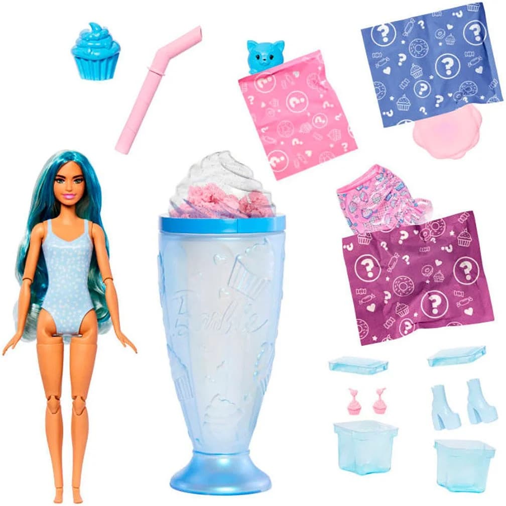 Barbie Anziehpuppe Pop! Reveal Treats Serie - Blaue Puppe - Bild 4