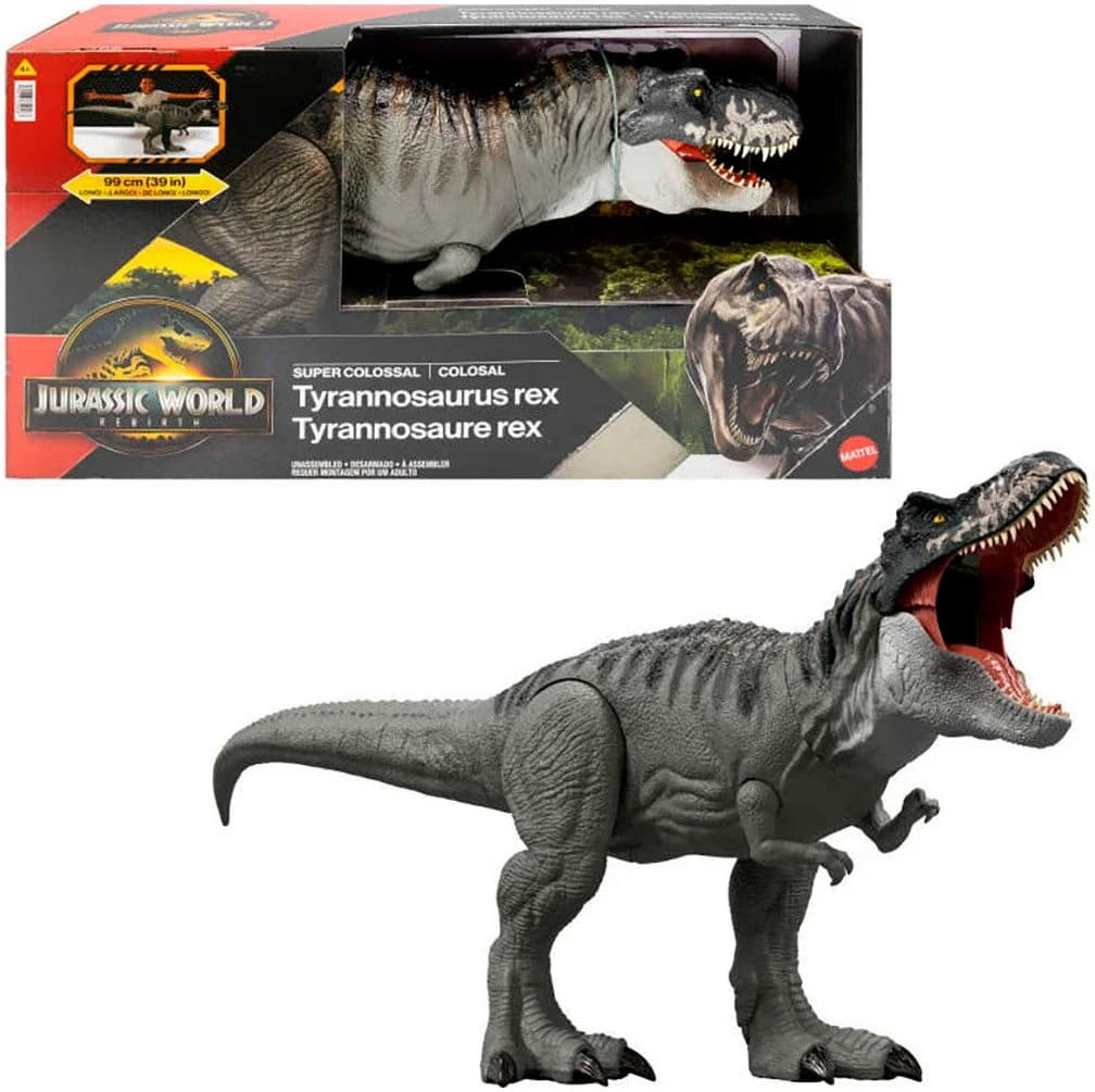 Mattel® Actionfigur Jurassic World Riesendino T-Rex 99 cm - Bild 2