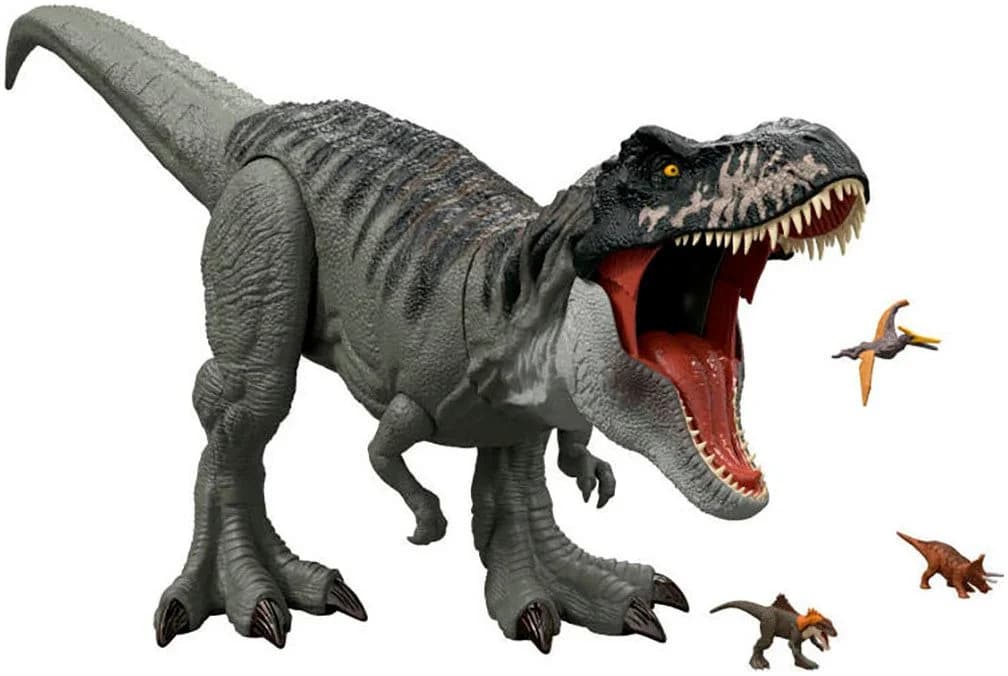 Mattel® Actionfigur Jurassic World Riesendino T-Rex 99 cm - Bild 5