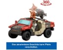 Mattel Jurassic World Launch N Battle Fahrzeugset mit Starter Bild 3