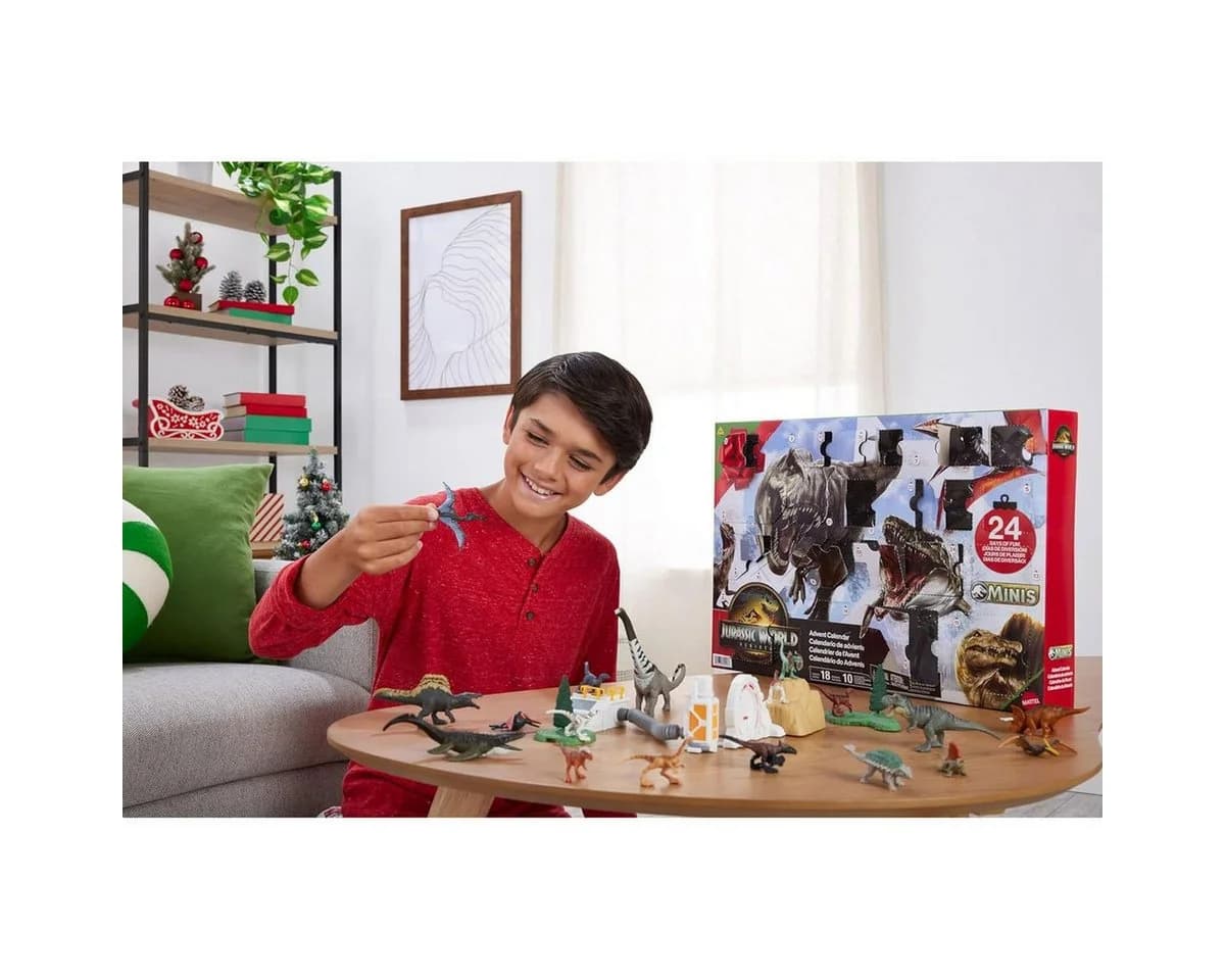 Mattel® Jurassic World Adventskalender 24 Überraschungen Bunt
