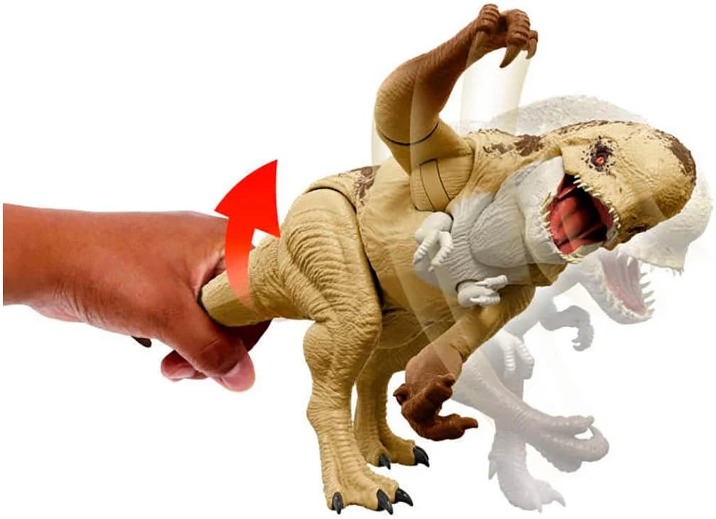 Mattel® Actionfigur Jurassic World - Feature D-Rex, mit Beiß-Angriff und Brüllgeräusch - Bild 3