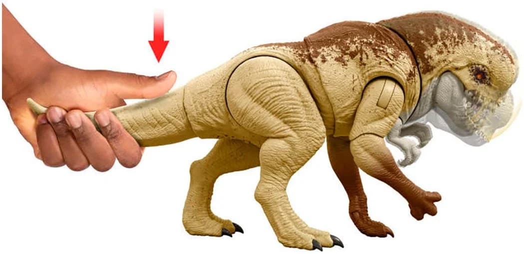 Mattel® Actionfigur Jurassic World - Feature D-Rex, mit Beiß-Angriff und Brüllgeräusch - Bild 4