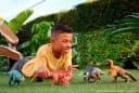 Mattel® Jurassic World Wild Roar Aucasaurus Dinosaurierfigur Bunt Bild 1