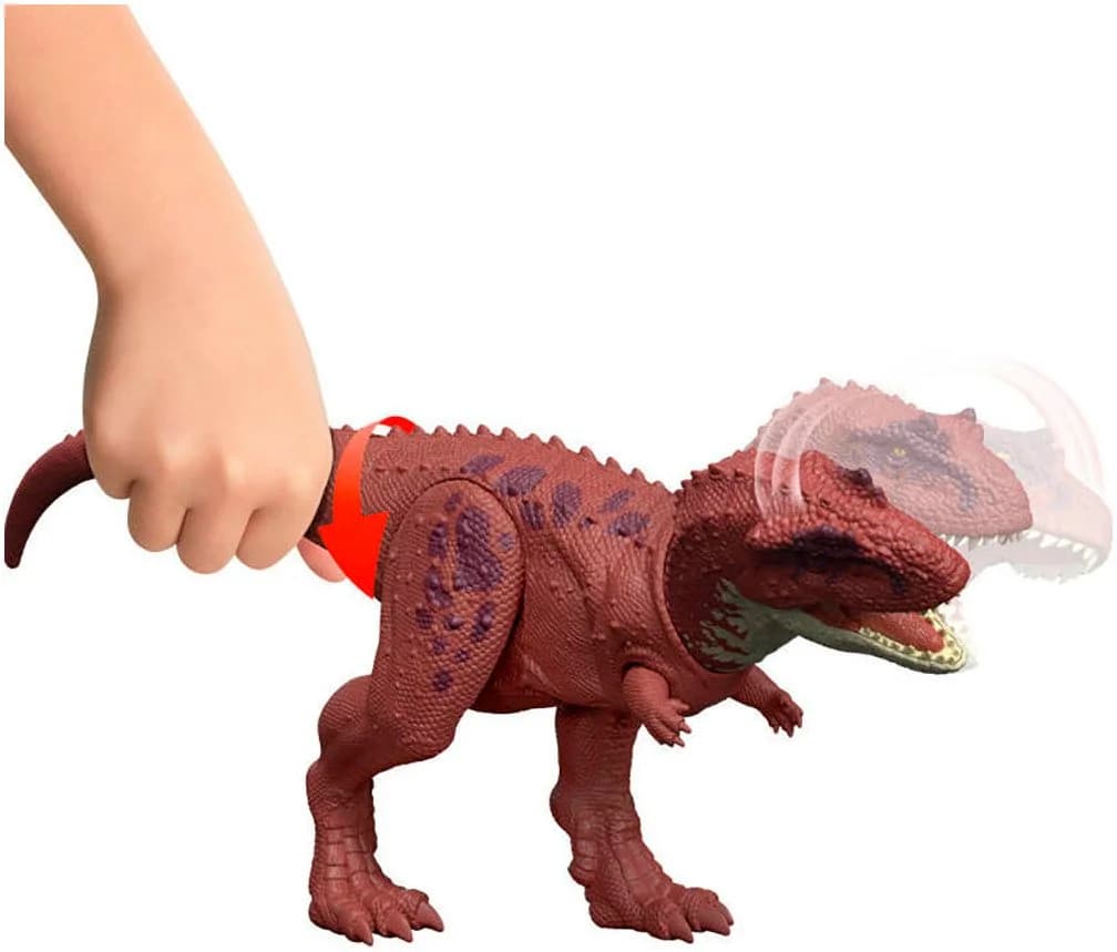 Mattel® Jurassic World Wild Roar Aucasaurus Dinosaurierfigur Bunt - Bild 4