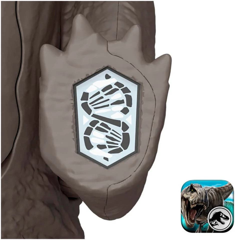 Mattel Jurassic World Rebirth Wild Roar Nasutoceratops Actionfigur - Bild 5