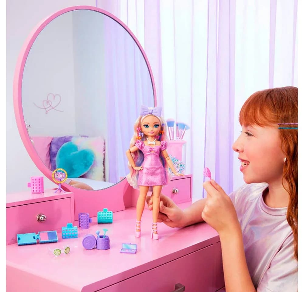 Barbie Anziehpuppe Dream Besties "Get Ready With Me" Malibu Haarspiel Puppe