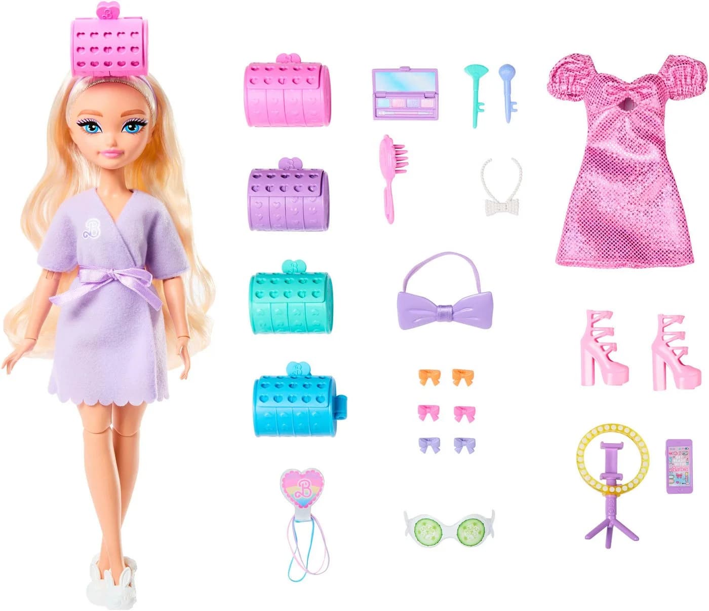 Barbie Anziehpuppe Dream Besties "Get Ready With Me" Malibu Haarspiel Puppe - Bild 2