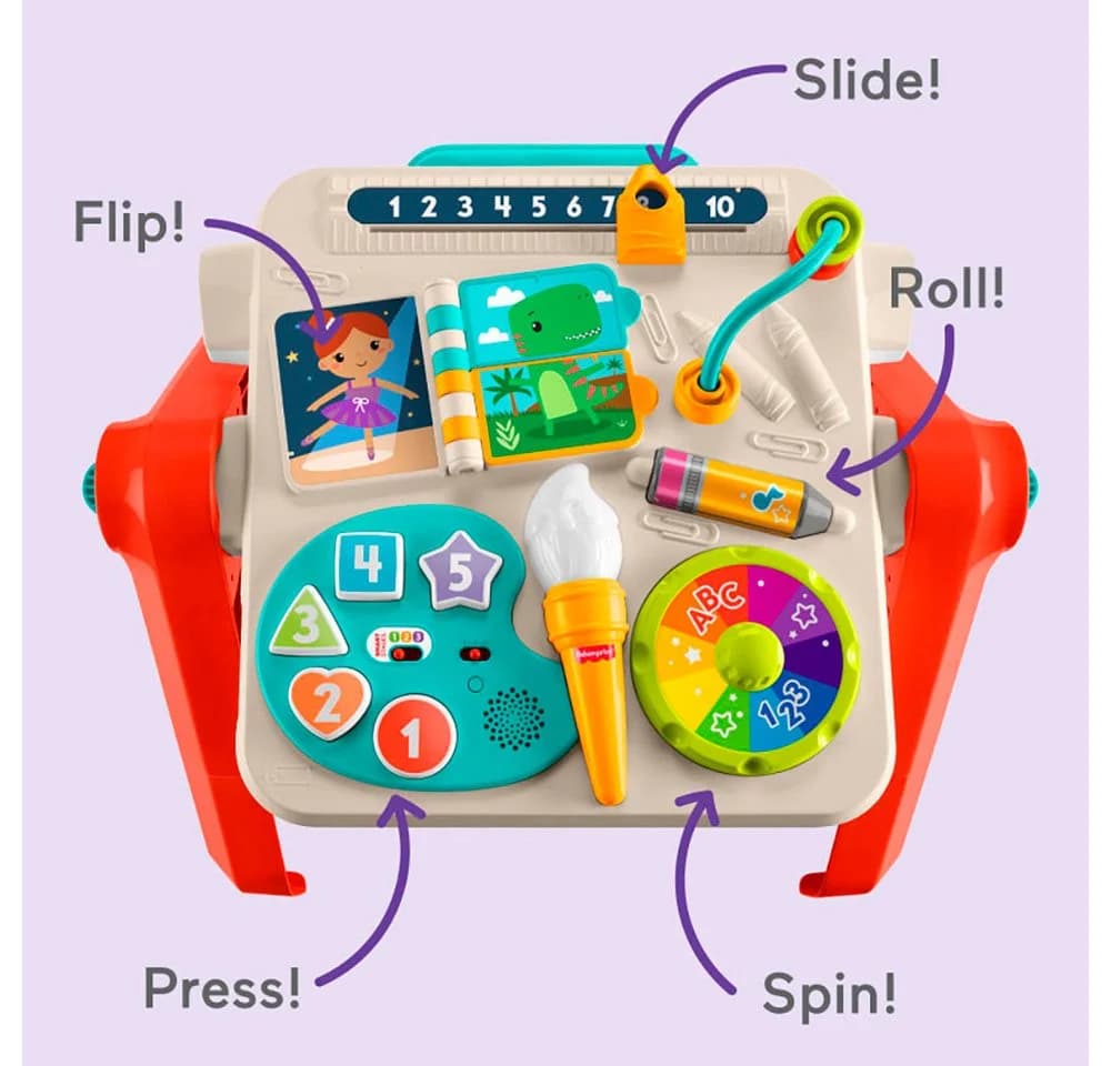 Fisher-Price® 4-in-1 Spieltisch Spiel- & Maltisch Bunt - Bild 5