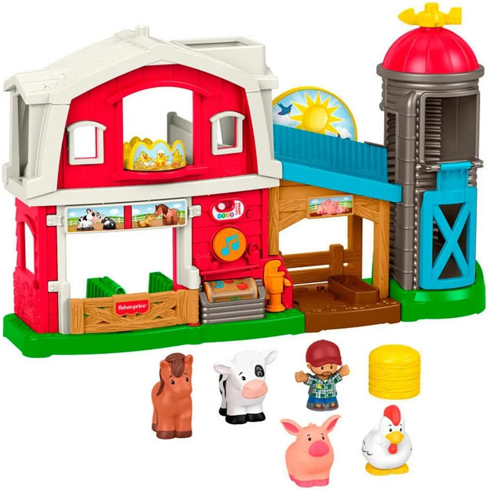Fisher-Price® Lernspielzeug Little People Bauernhof Bunt - Bild 2