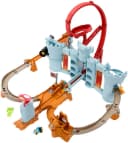 Hot Wheels Autorennbahn Mario Kart Bowsers Schloss-Rennbahn inkl. Die-Cast-Kamek Bild 1