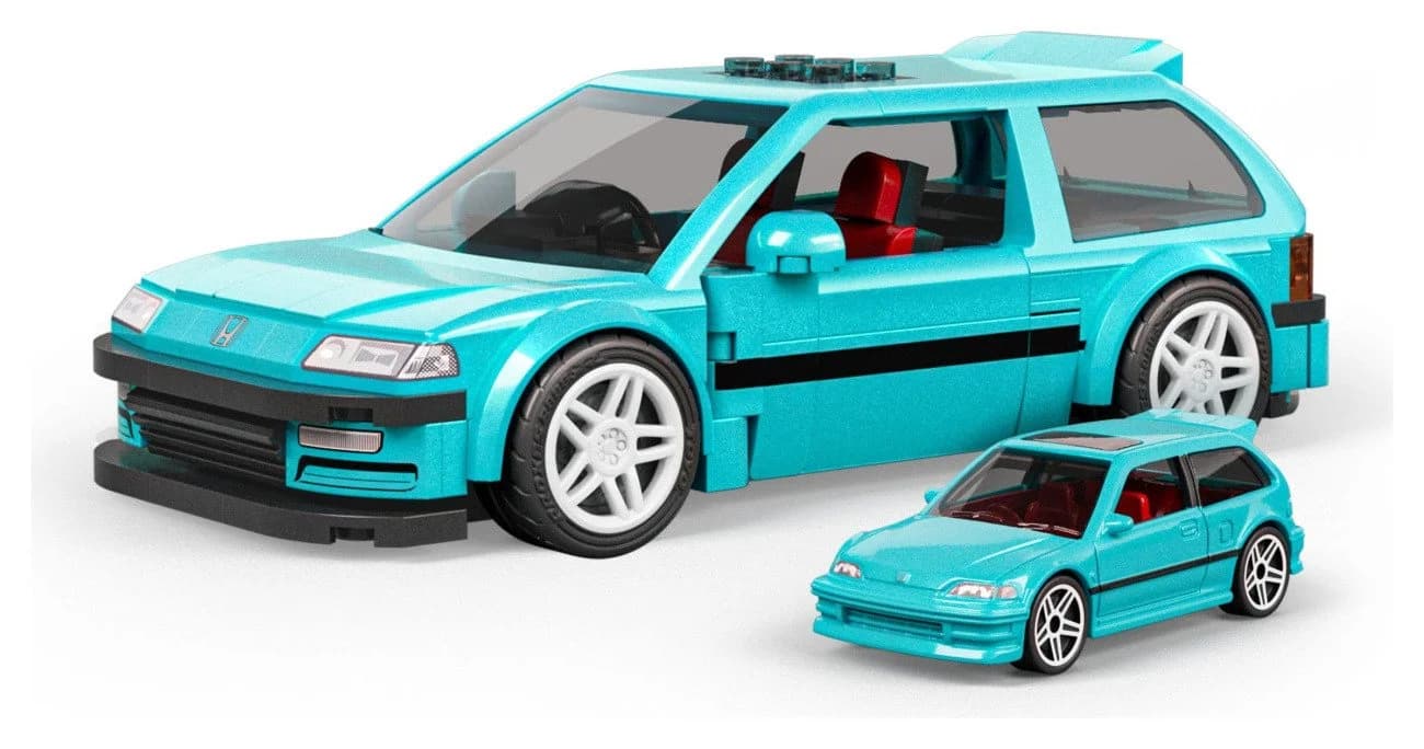 Mattel Modellbausatz Hot Wheels Speed Honda 2, Maßstab 1:32 - Bild 5