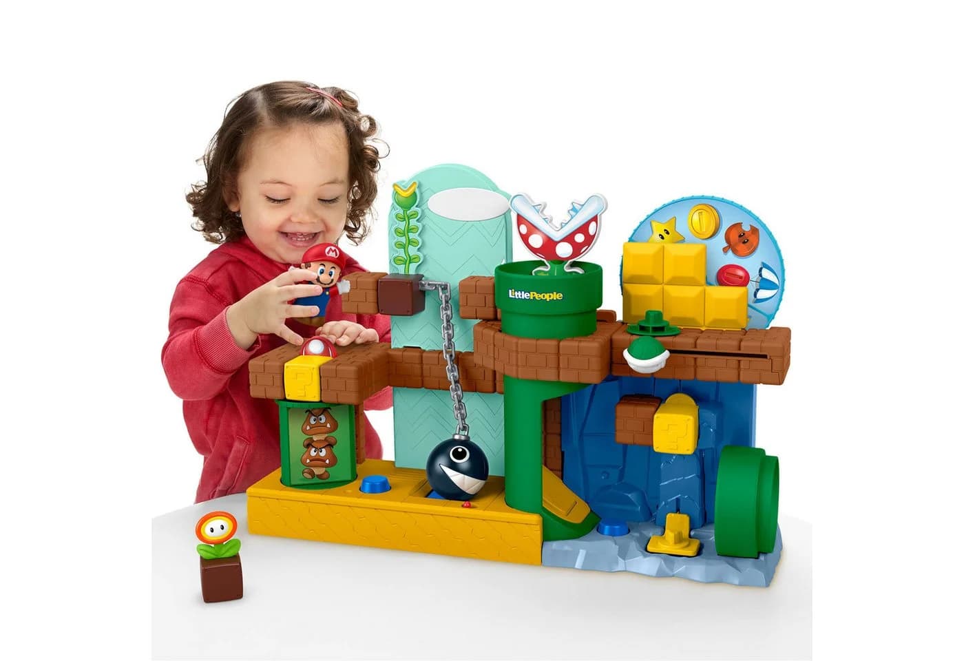 Fisher-Price Little People Super Mario World Power Up Spielset Bunt - Bild 4