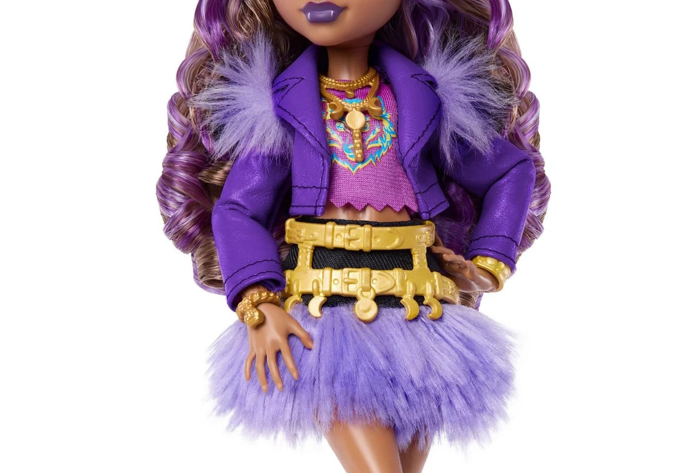 MonsterHigh™ Anziehpuppe Monster High Clawdeen Violett - Bild 4