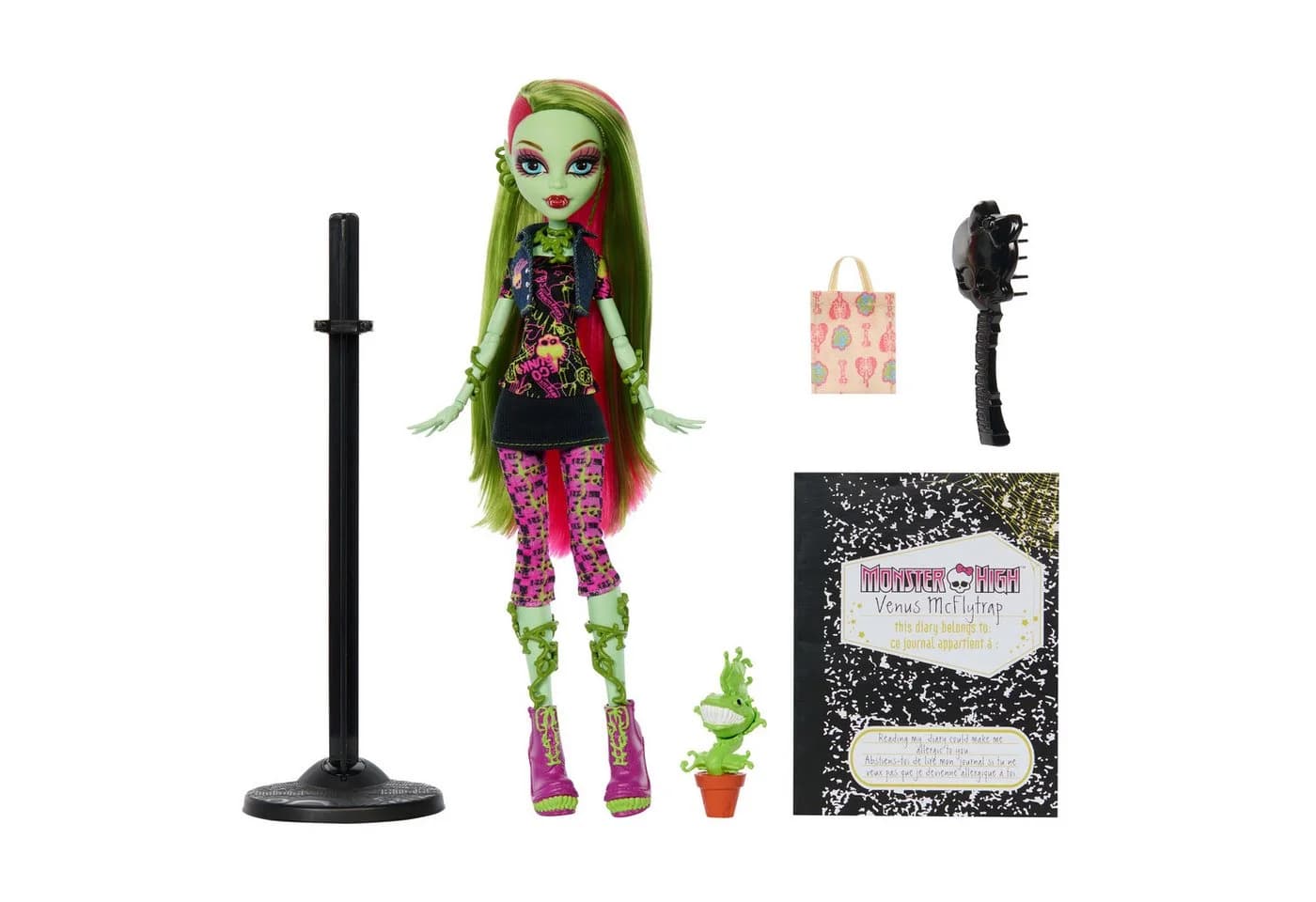 Monster High Venus McFlytrap Collector Puppe Bunt 28,5cm - Bild 3