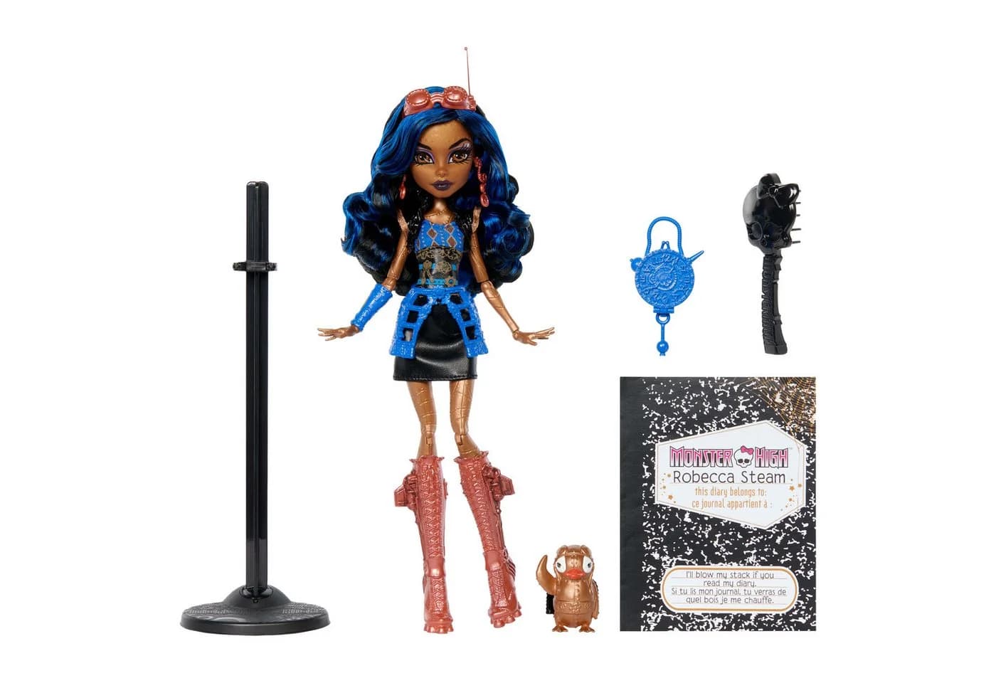 MONSTER HIGH Anziehpuppe Collector Robecca Repro bunt - Bild 3