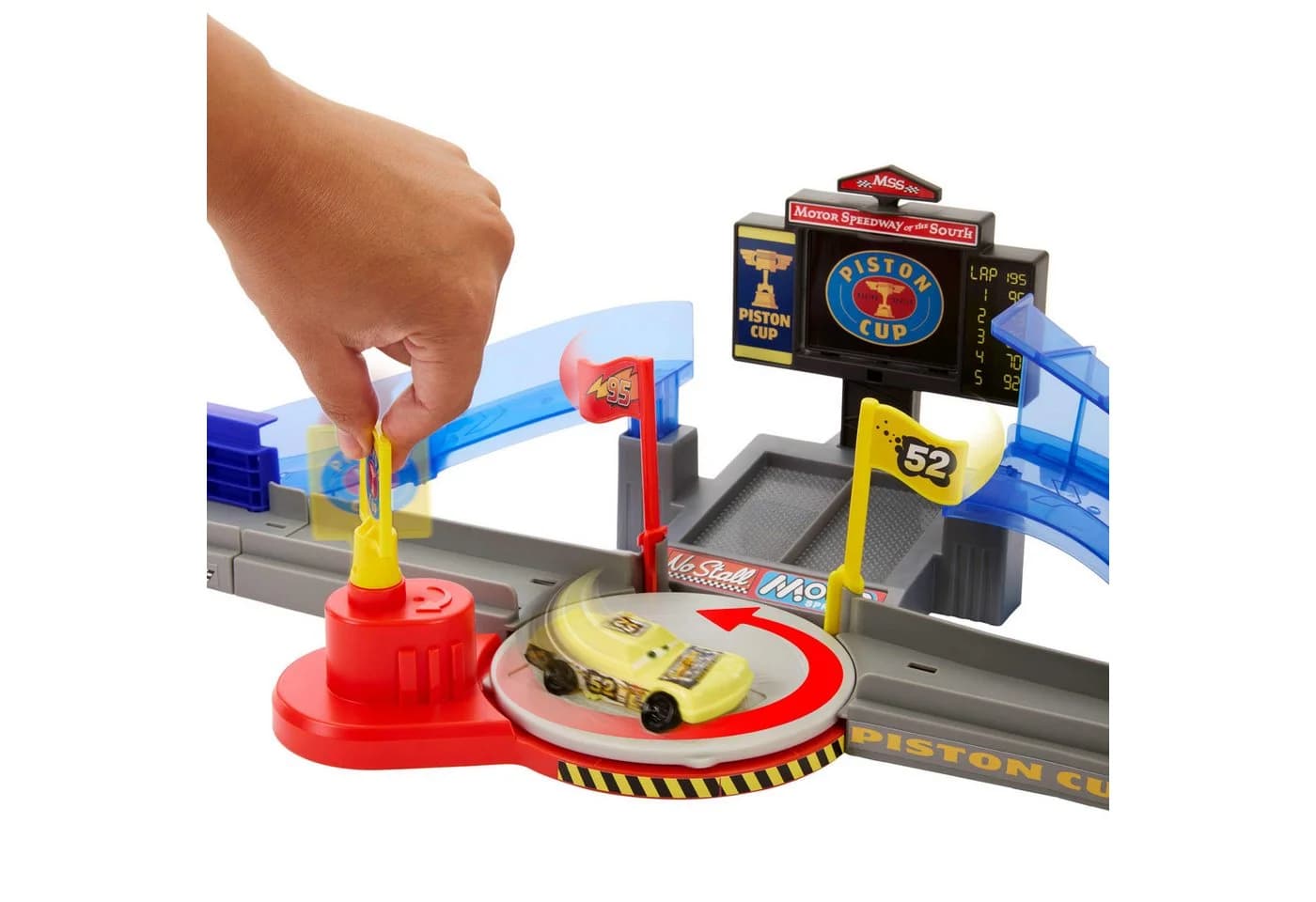 Mattel Autorennbahn Disney Pixar Cars 2-in-1 Piston Cup - Bild 5