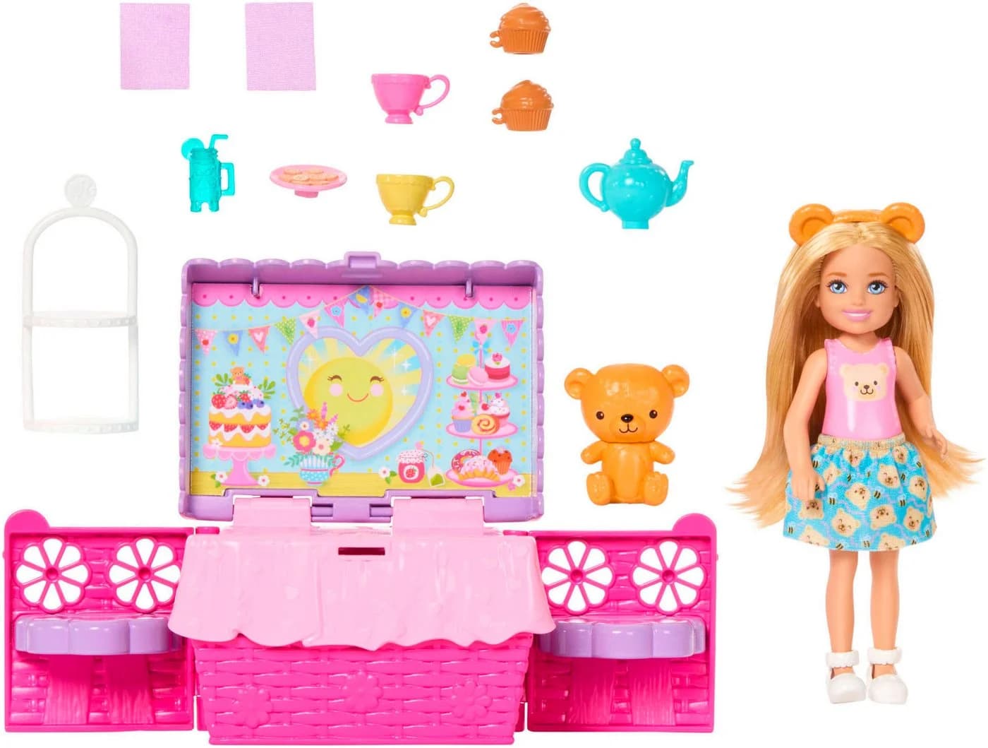 Barbie Anziehpuppe Chelsea Picknick Party Spielset - Bild 2