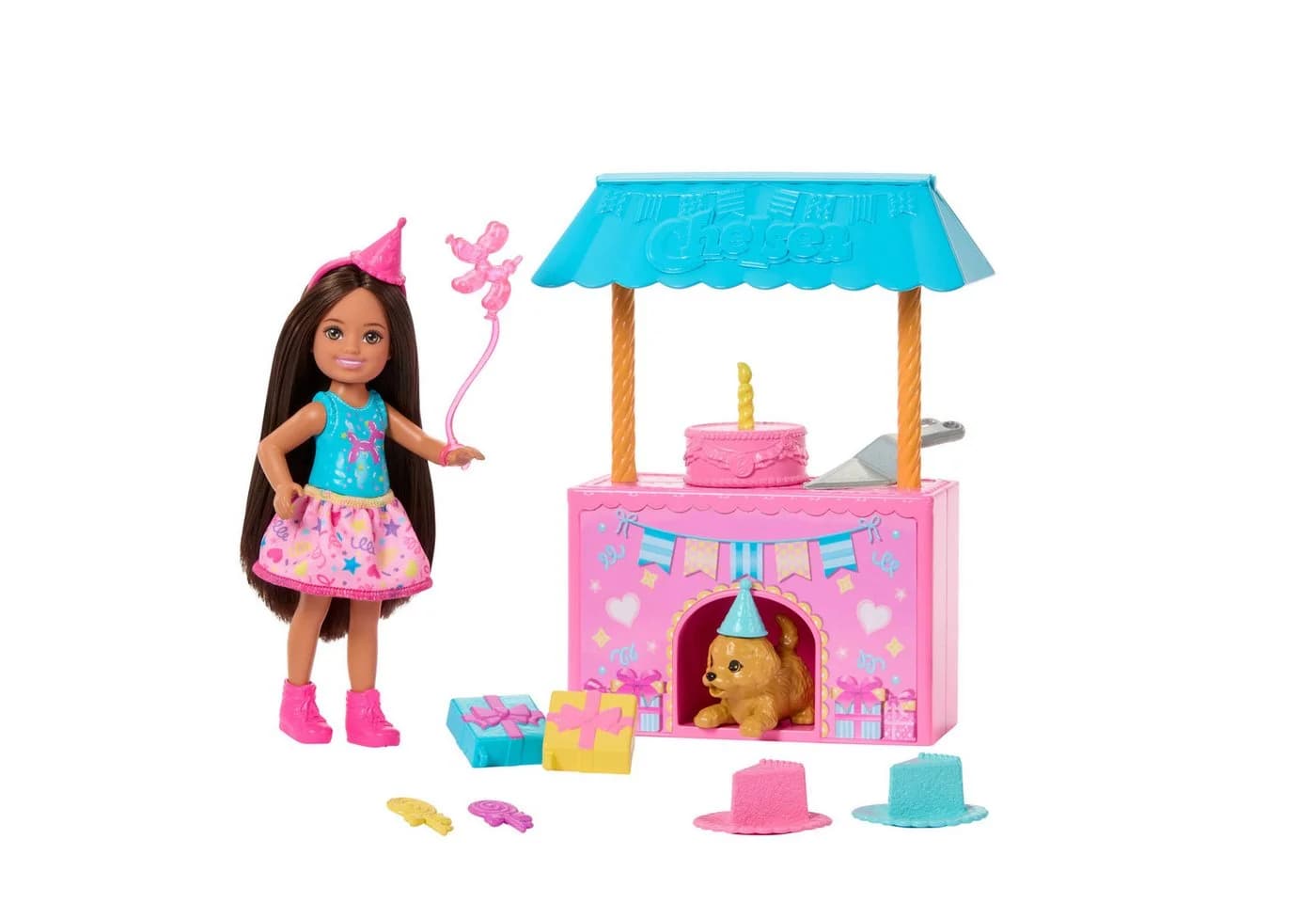 Barbie Chelsea Birthday Party Spielset 2-in-1 mit 12 Teilen - Bild 5
