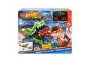 Hot Wheels Autorennbahn Monster Trucks Krokodil Crash Challenge Bild 4