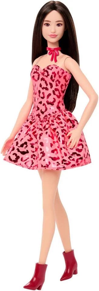 Barbie Fashionista Anziehpuppe mit pinkem Leo Outfit - Bild 2