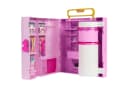 Barbie Deluxe Style Kleiderschrank Rosa Aufklappbar mit Schminkbereich Bild 3