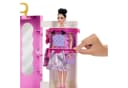 Barbie Deluxe Style Kleiderschrank Rosa Aufklappbar mit Schminkbereich Bild 4
