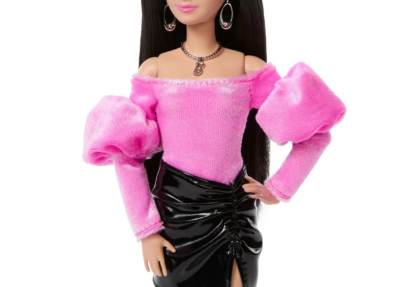 Barbie Deluxe Style Puppe Off the Shoulder mit Rock Rosa Schwarz - Bild 4