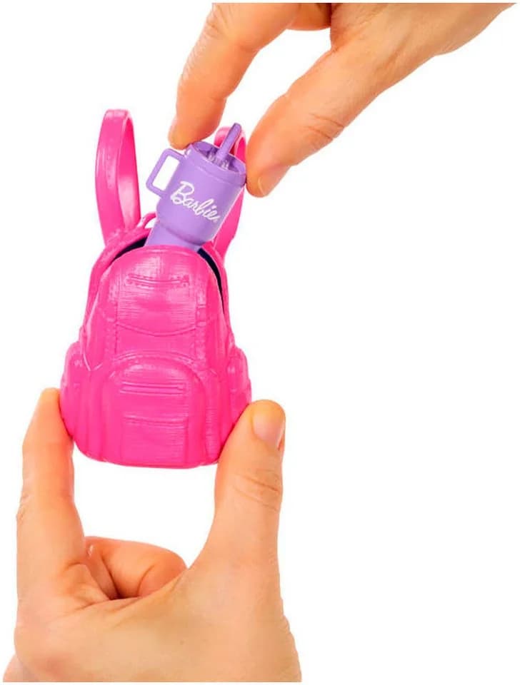 Barbie Anziehpuppe Outdoor Adventure Malibu inkl. Accessoires Violett