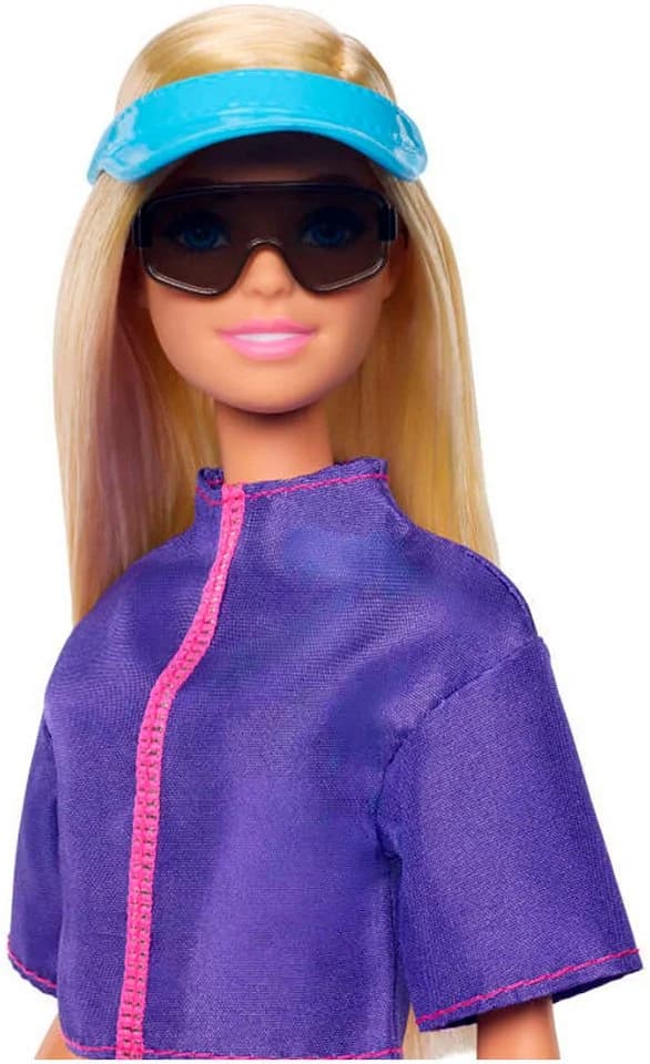 Barbie Anziehpuppe Outdoor Adventure Malibu inkl. Accessoires Violett - Bild 3