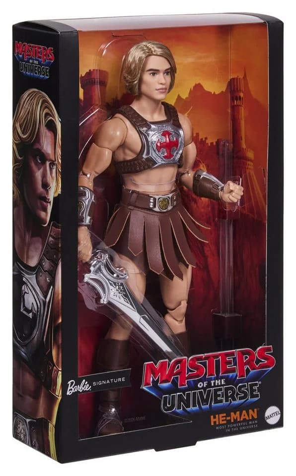 Mattel Barbie Signature He-Man Puppe 30 cm Masters of the Universe - Bild 3