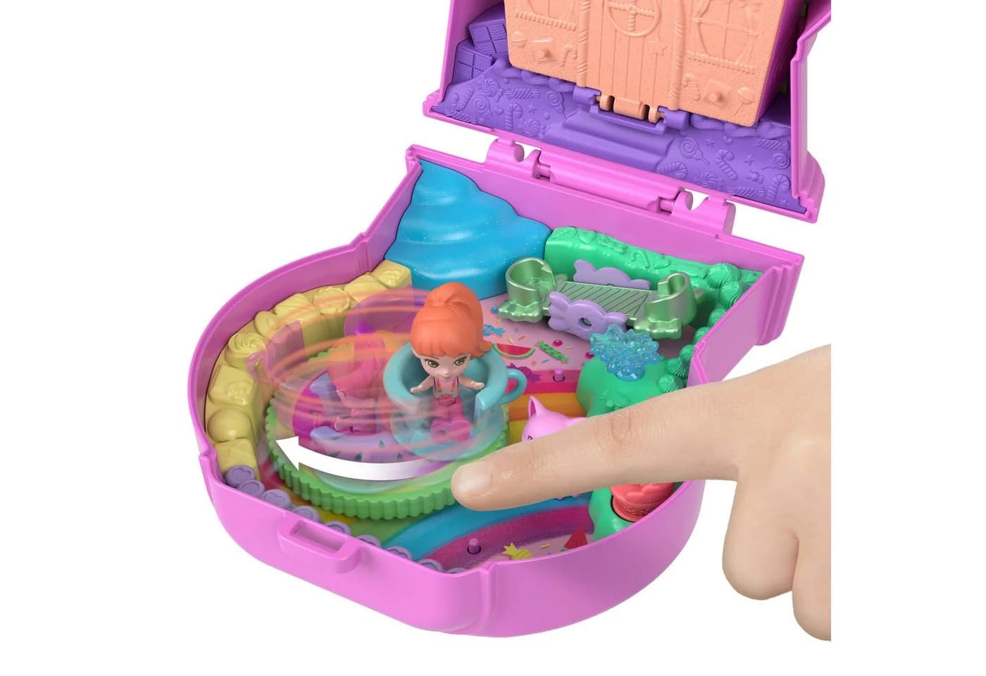 Polly Pocket Spielwelt Wassermelone Kaugummi Schatulle - Bild 4