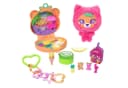 Polly Pocket Spielwelt Plüsch Schatulle mit Mikropuppe und Haustieren Bild 2