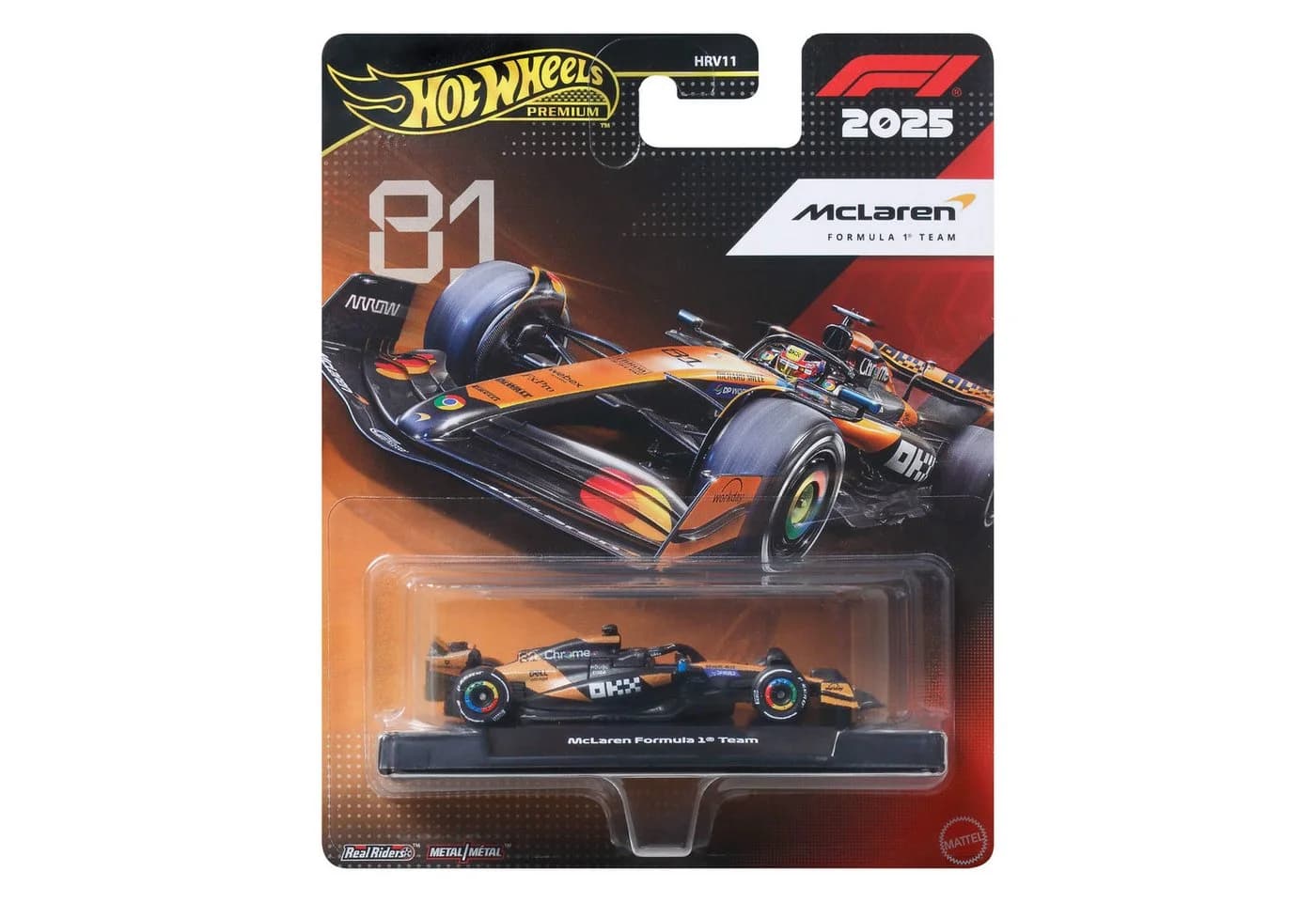 Hot Wheels Premium F1 - Team McLaren Driver 1 Spielzeug-Auto - Bild 2