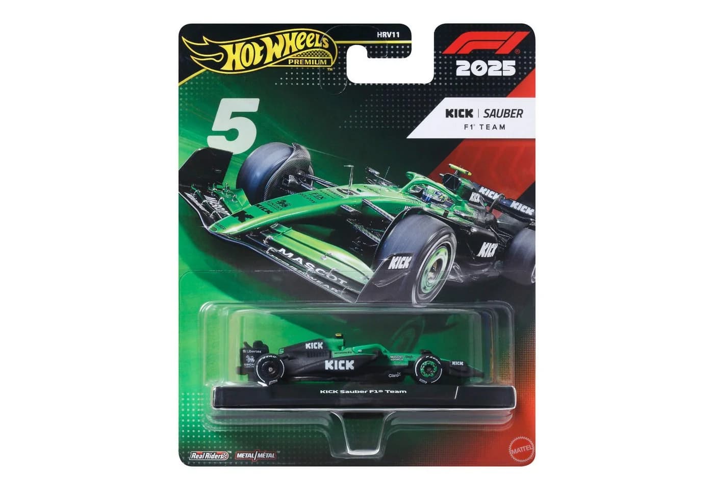 Hot Wheels Premium F1 Team Sauber Driver 2 Metallauto 1:64 - Bild 2