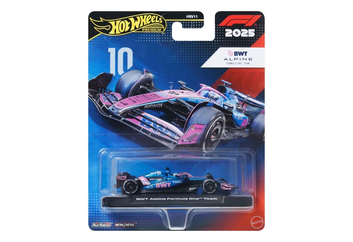 Hot Wheels Premium F1 Team Alpine Driver 1 Sammlermodell - Bild 2