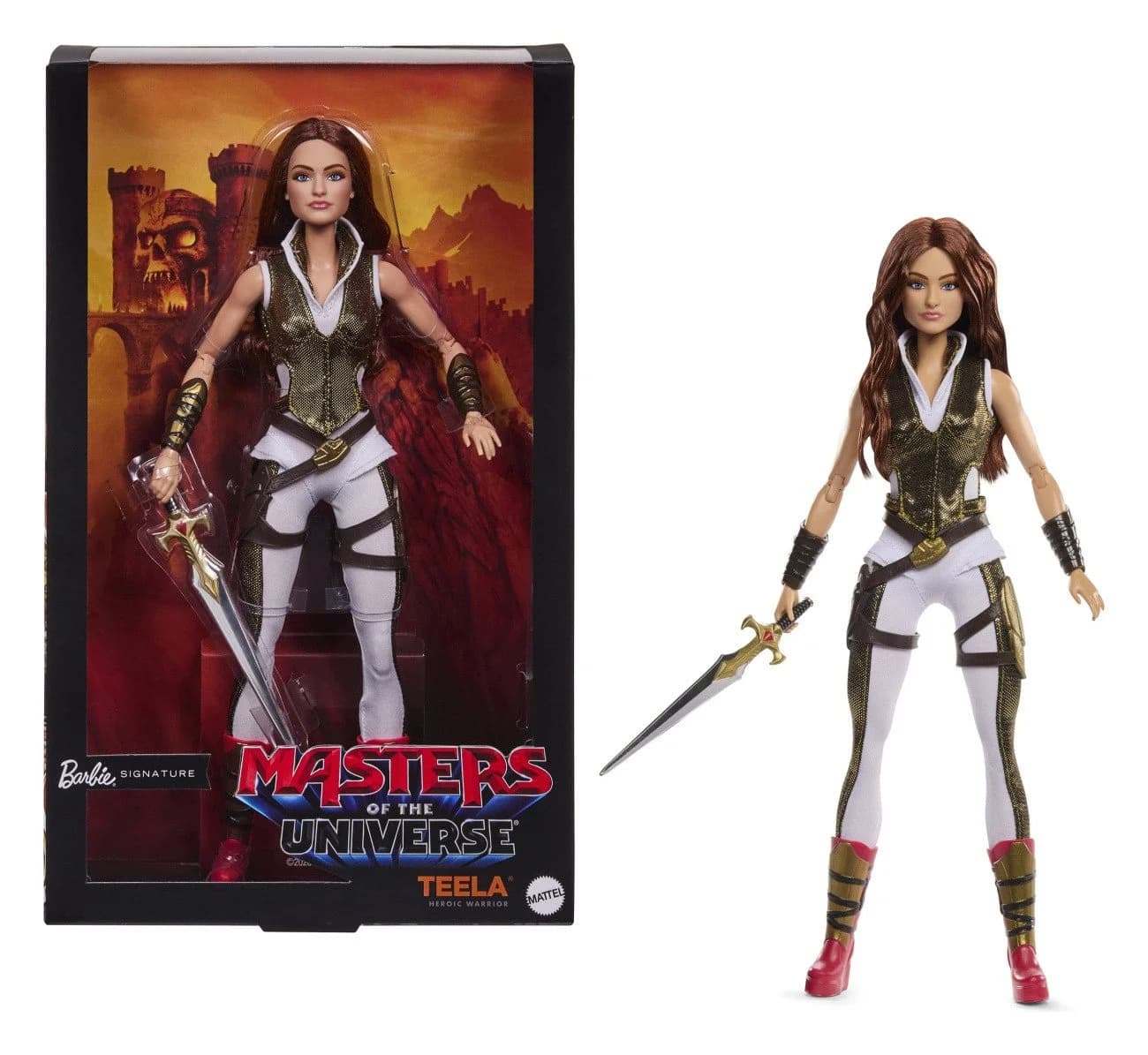 Mattel Barbie Signature Puppe Teela Masters of the Universe 30 cm