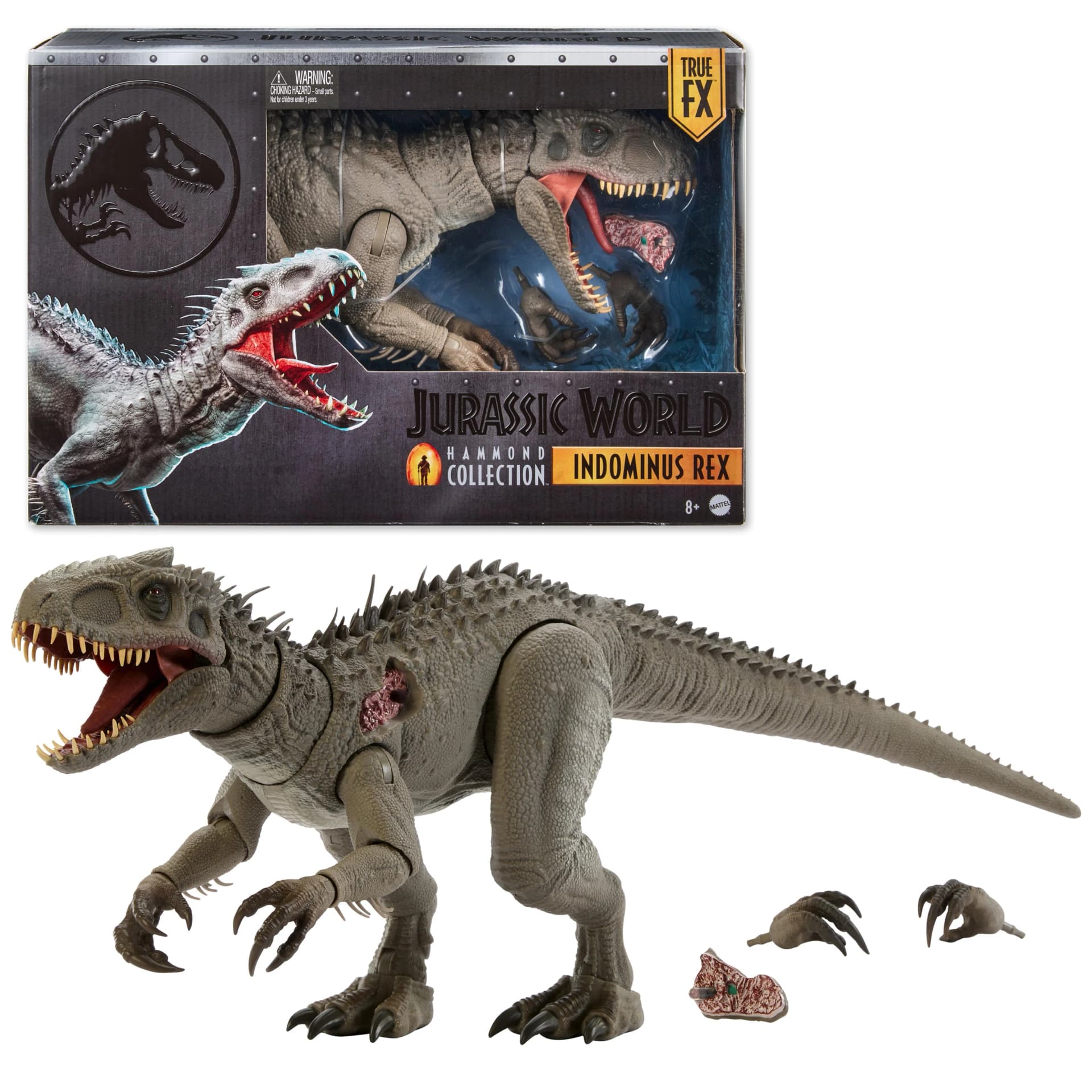 Mattel Jurassic World Hammond Collection Indominus Rex Actionfigur 66 cm