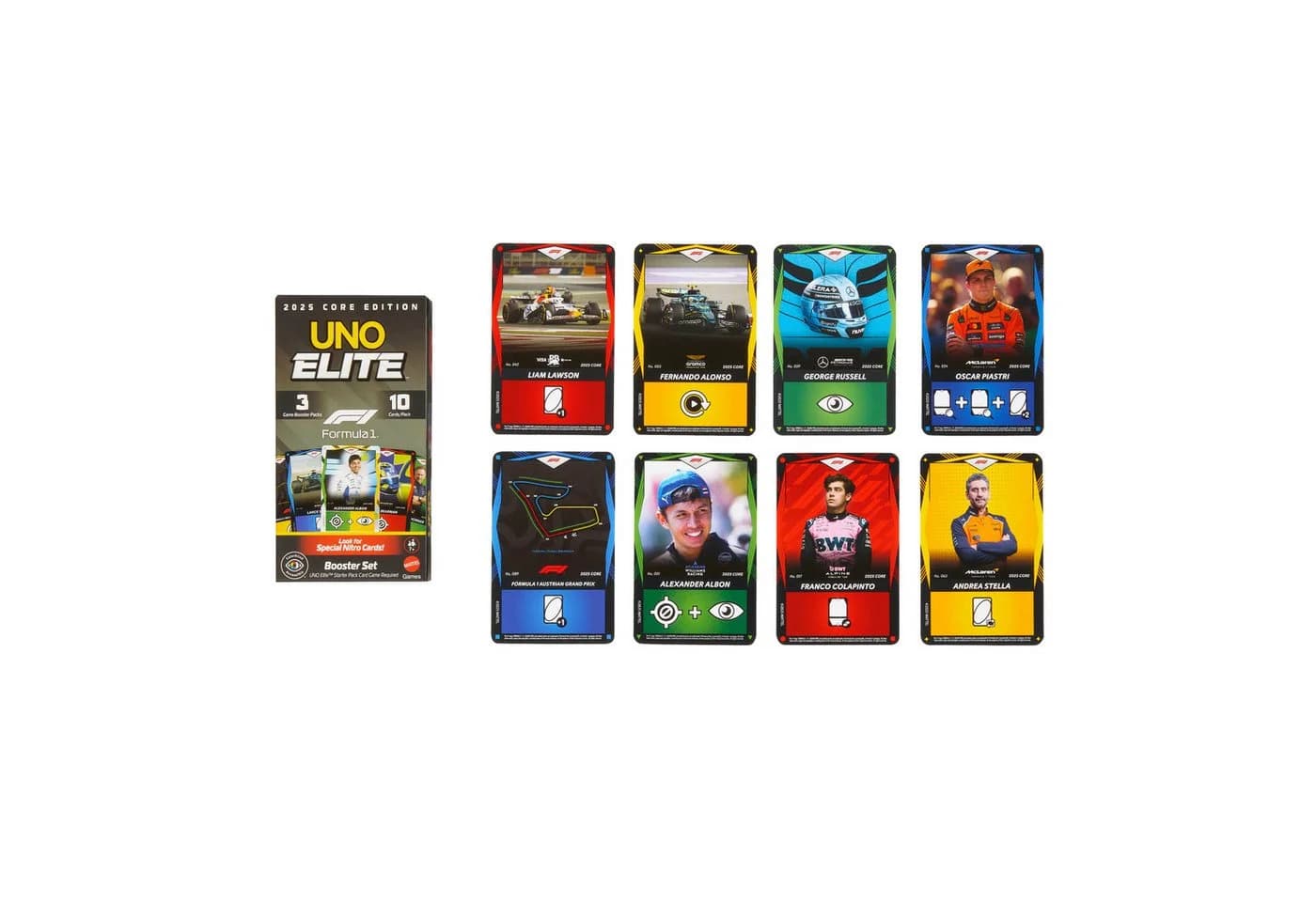 Mattel games UNO Elite F1 Booster-Set Kartenspiel - Bild 2