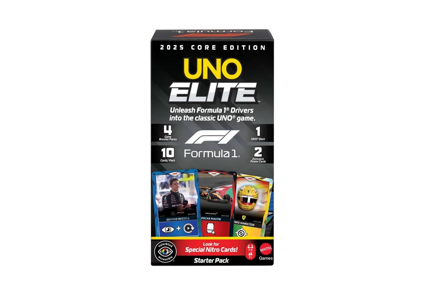 Mattel games UNO Elite F1 Kartenspiel
