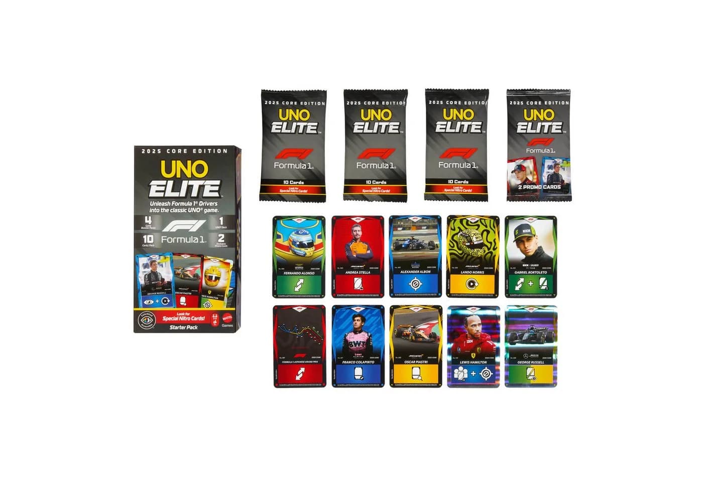 Mattel games UNO Elite F1 Kartenspiel - Bild 2
