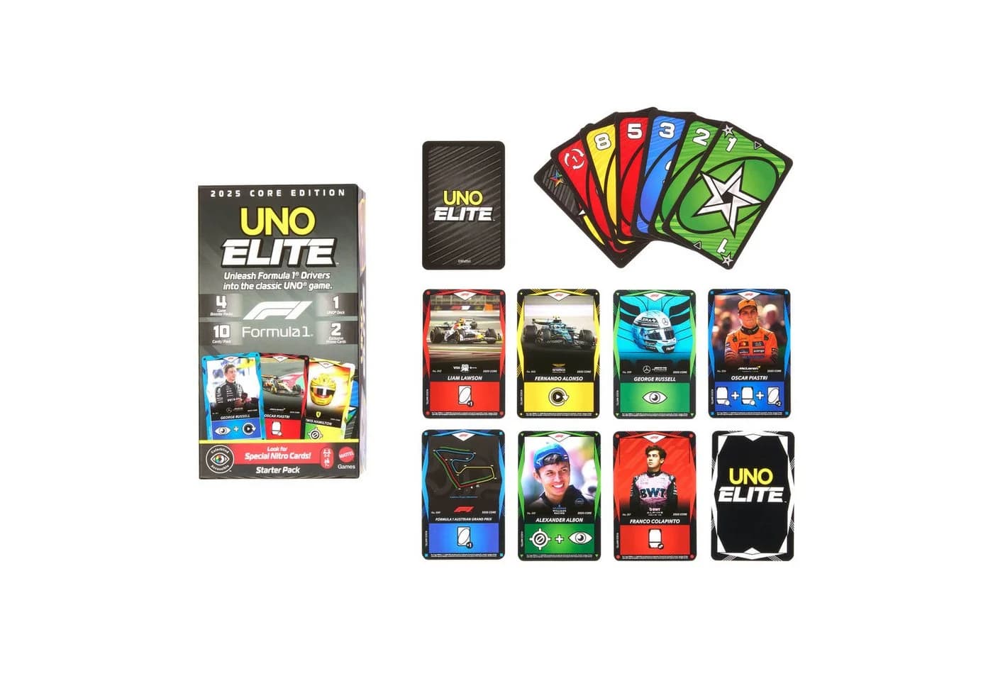 Mattel games UNO Elite F1 Kartenspiel - Bild 3