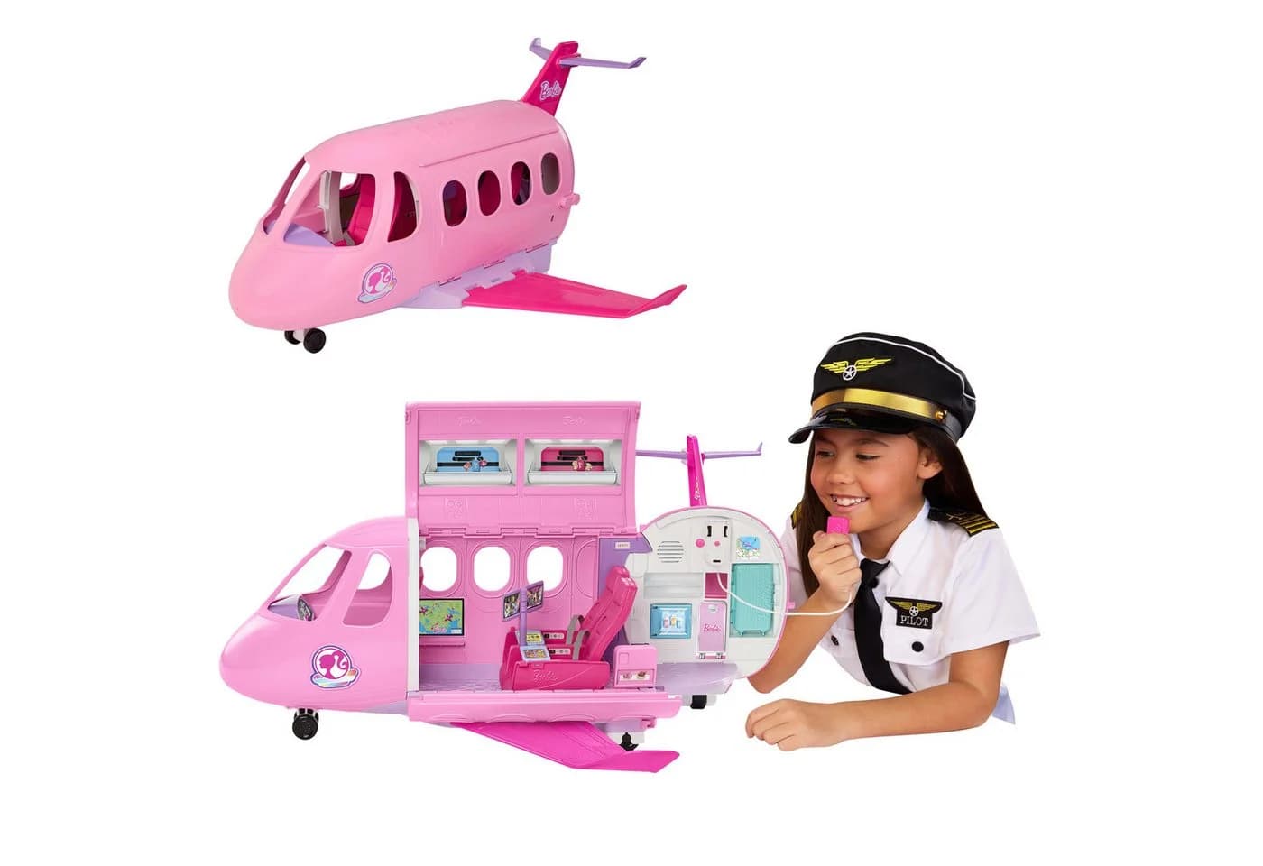 Barbie Traumflugzeug mit Sound, Mikrofon und Zubehör - Bild 2