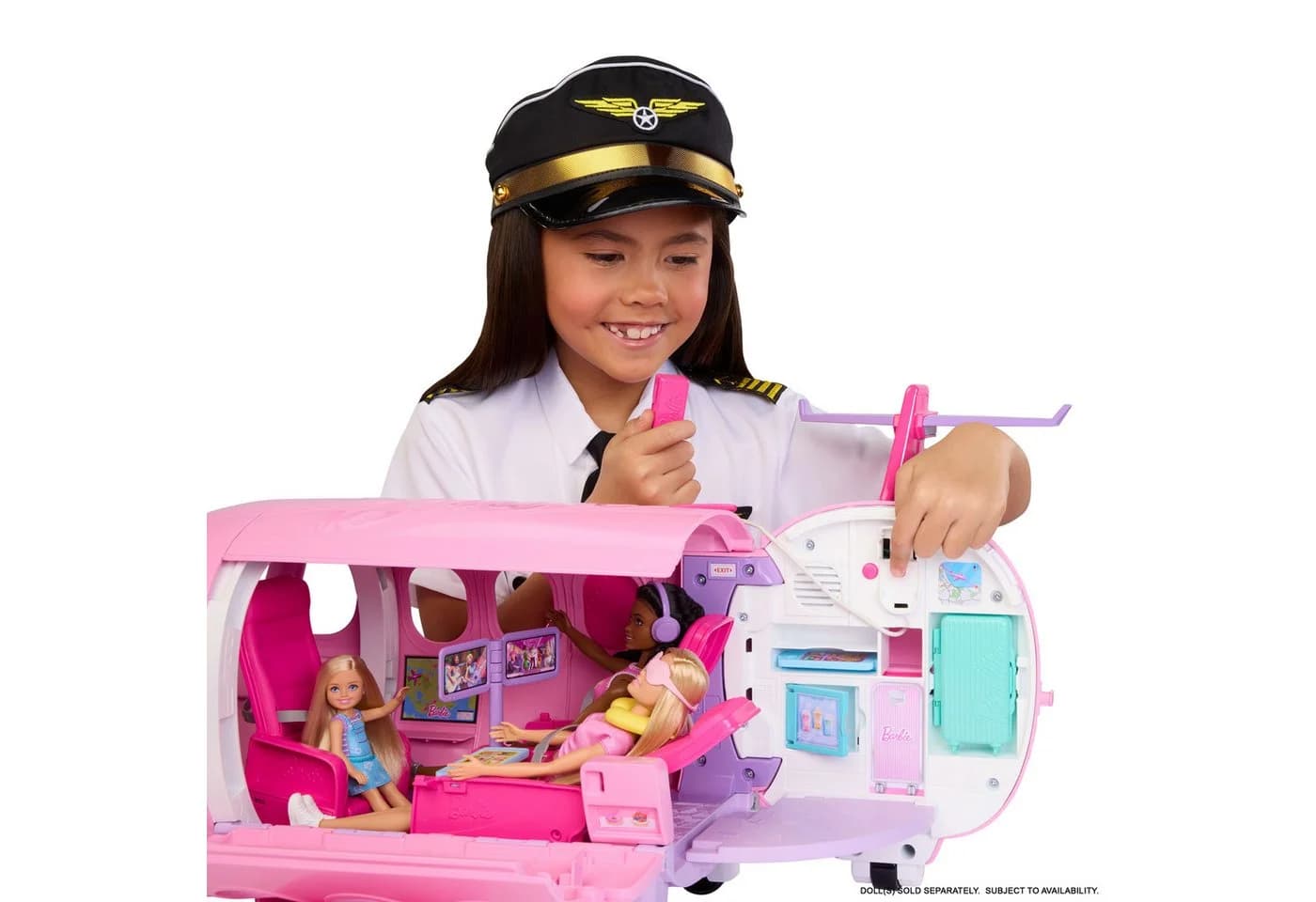 Barbie Traumflugzeug mit Sound, Mikrofon und Zubehör - Bild 3