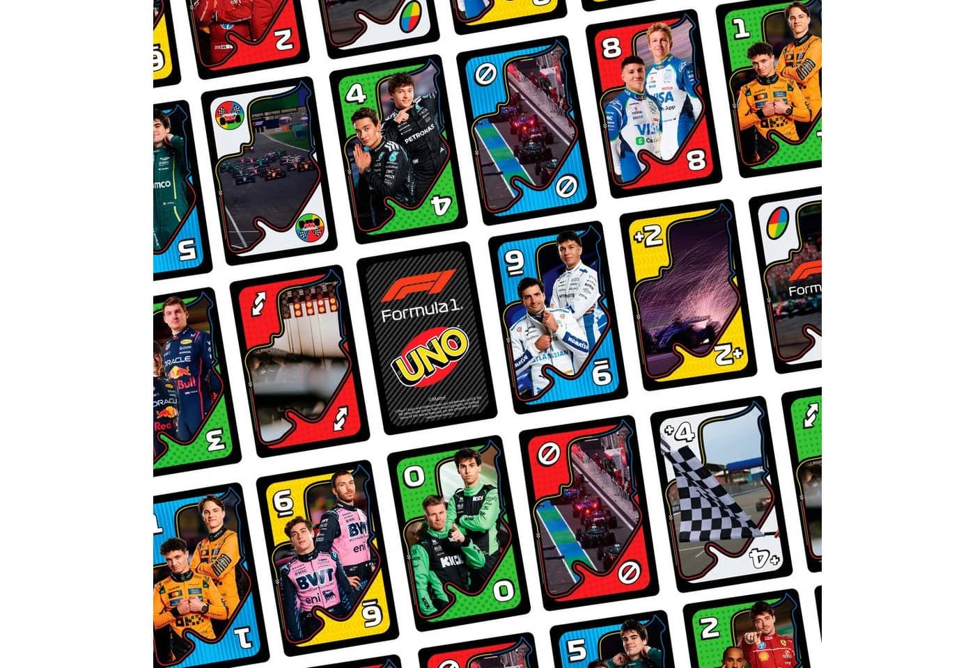 Mattel Games UNO Formel 1 Kartenspiel - Bild 4