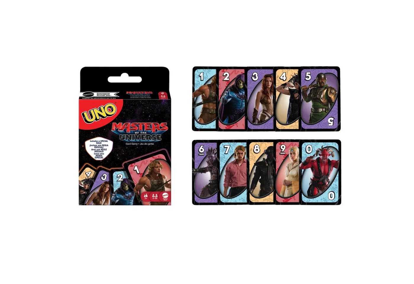 Mattel Games UNO Masters of the Universe Kartenspiel Bunt - Bild 2