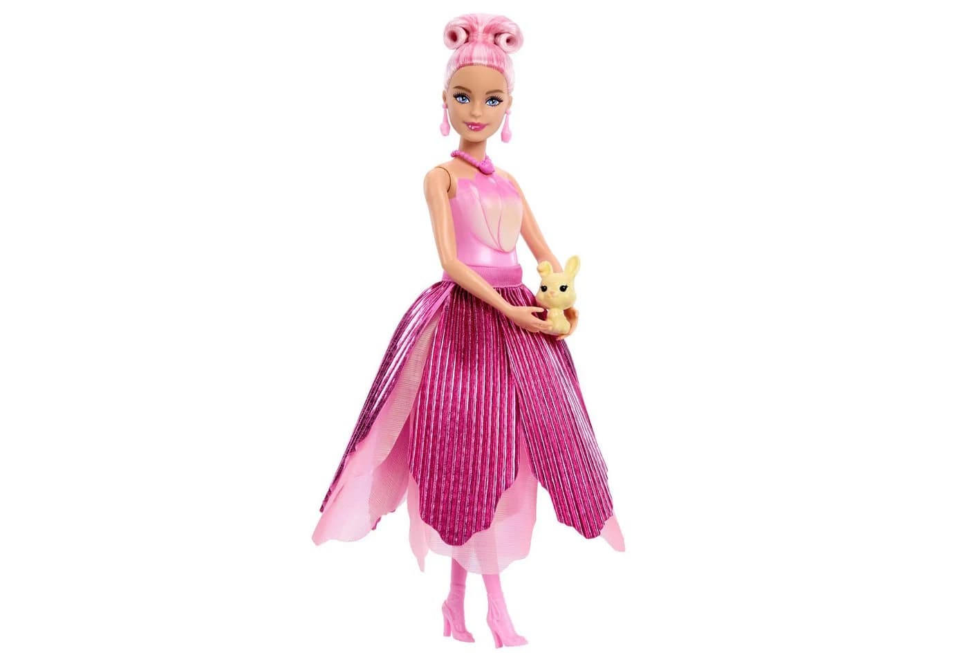 Barbie Anziehpuppe Flower Surprise Puppe - pinke Tulpe mit Duft