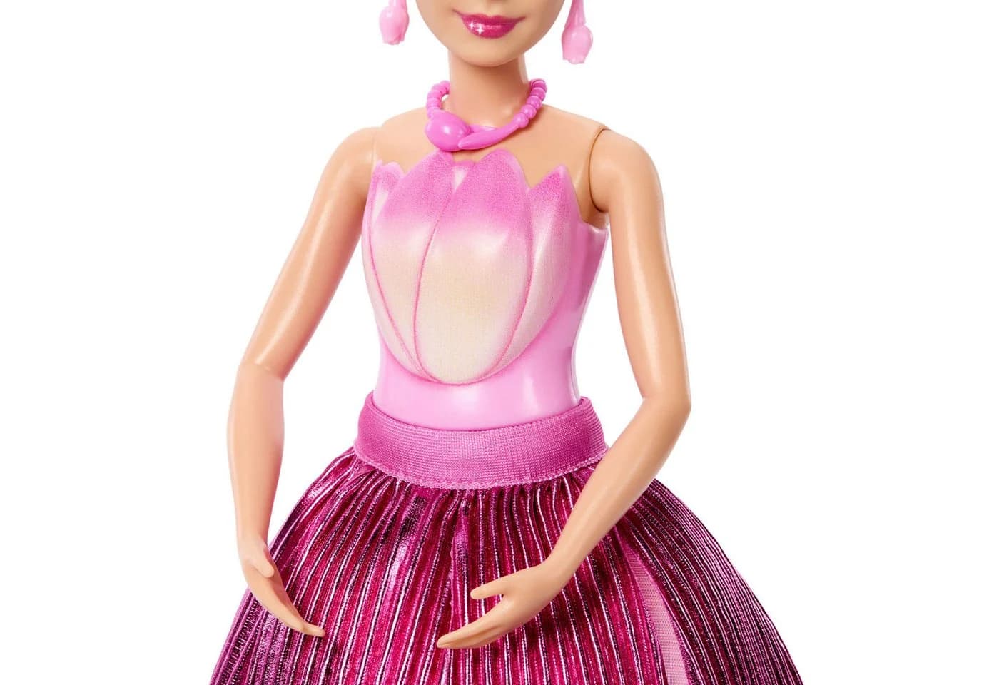 Barbie Anziehpuppe Flower Surprise Puppe - pinke Tulpe mit Duft - Bild 4