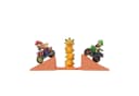 Hot Wheels Mario Kart Stunt Pack mit Mario & Luigi Motorrädern Bild 2