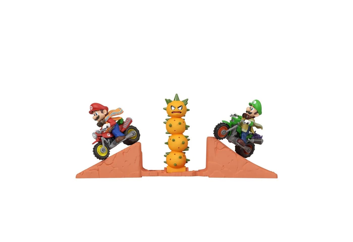 Hot Wheels Mario Kart Stunt Pack mit Mario & Luigi Motorrädern - Bild 2